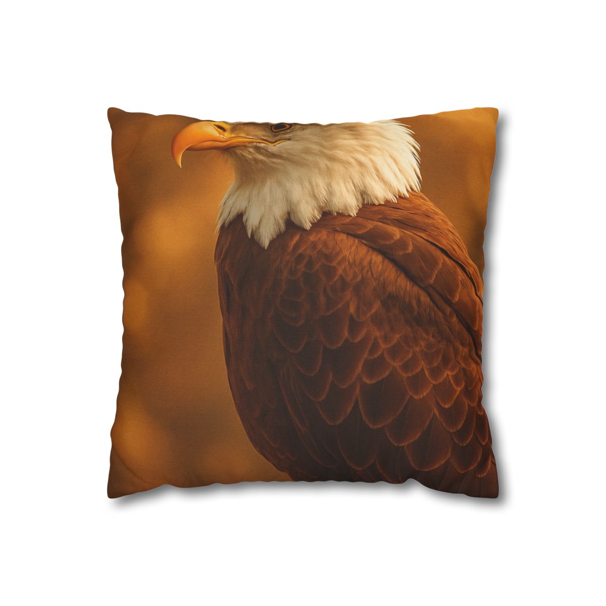Golden Sentinel Bald Eagle Pillow Cases Pack Of 2