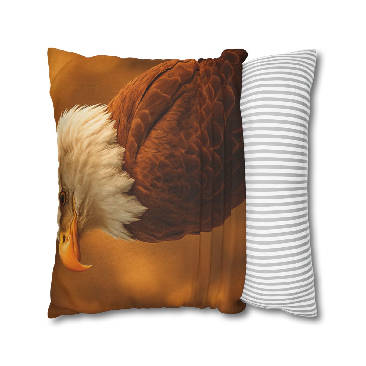 Golden Sentinel Bald Eagle Pillow Cases Pack Of 2