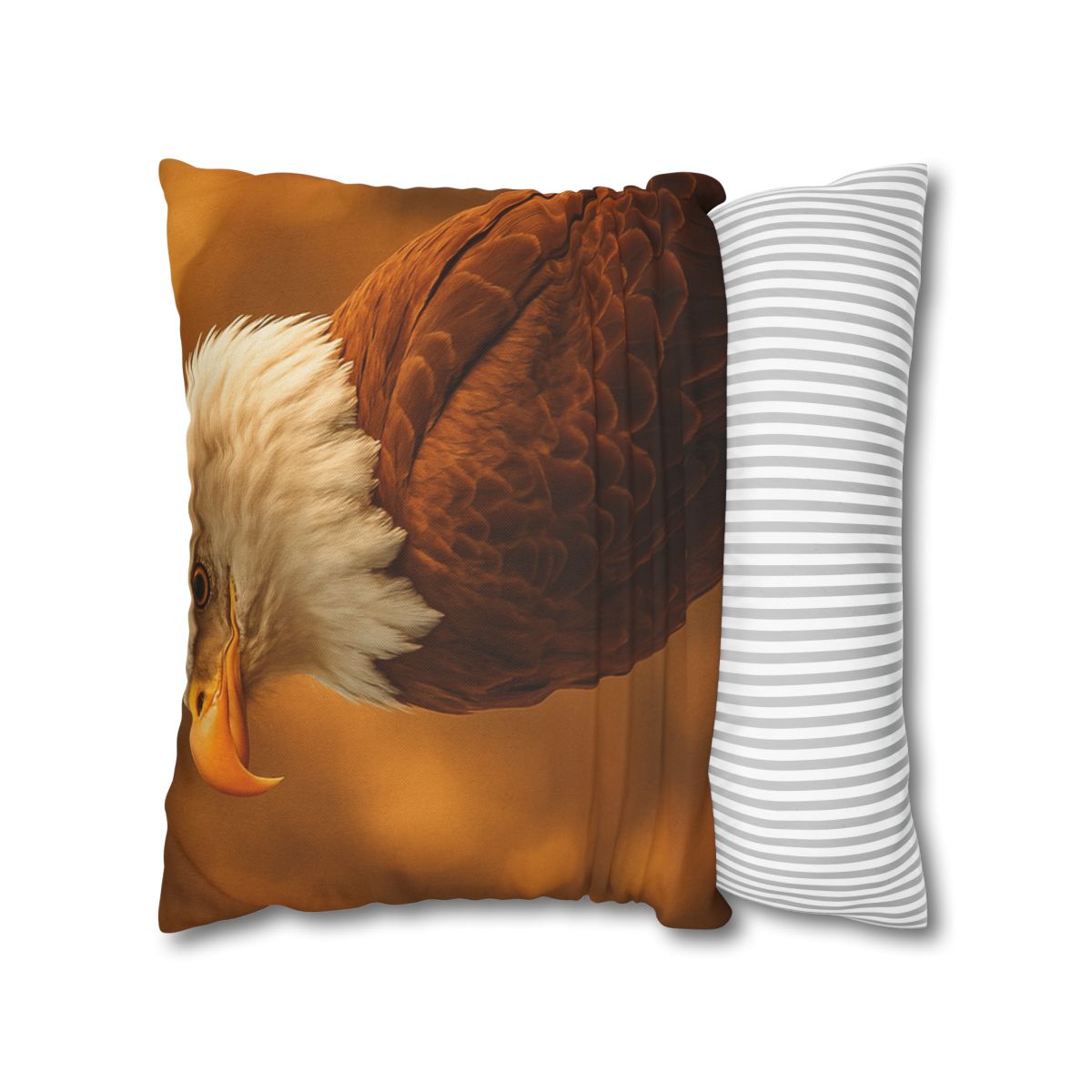 Golden Sentinel Bald Eagle Pillow Cases Pack Of 2