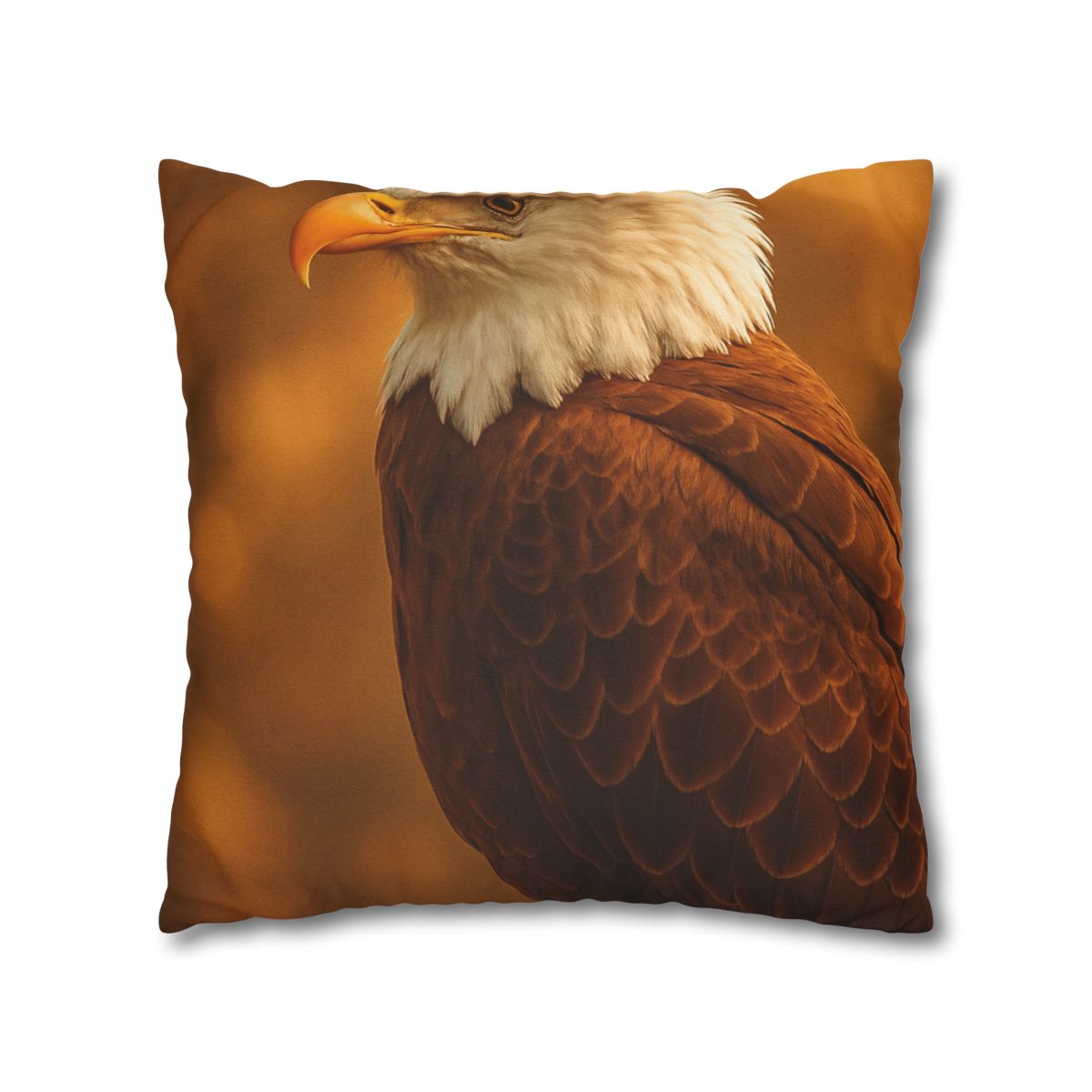 Golden Sentinel Bald Eagle Pillow Cases Pack Of 2