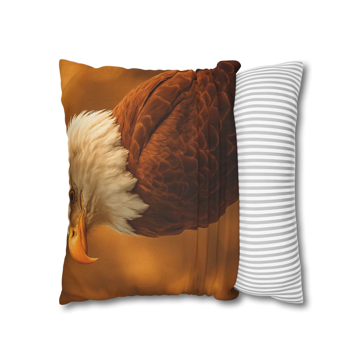 Golden Sentinel Bald Eagle Pillow Cases Pack Of 2