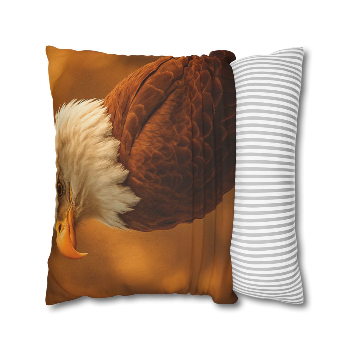 Golden Sentinel Bald Eagle Pillow Cases Pack Of 2