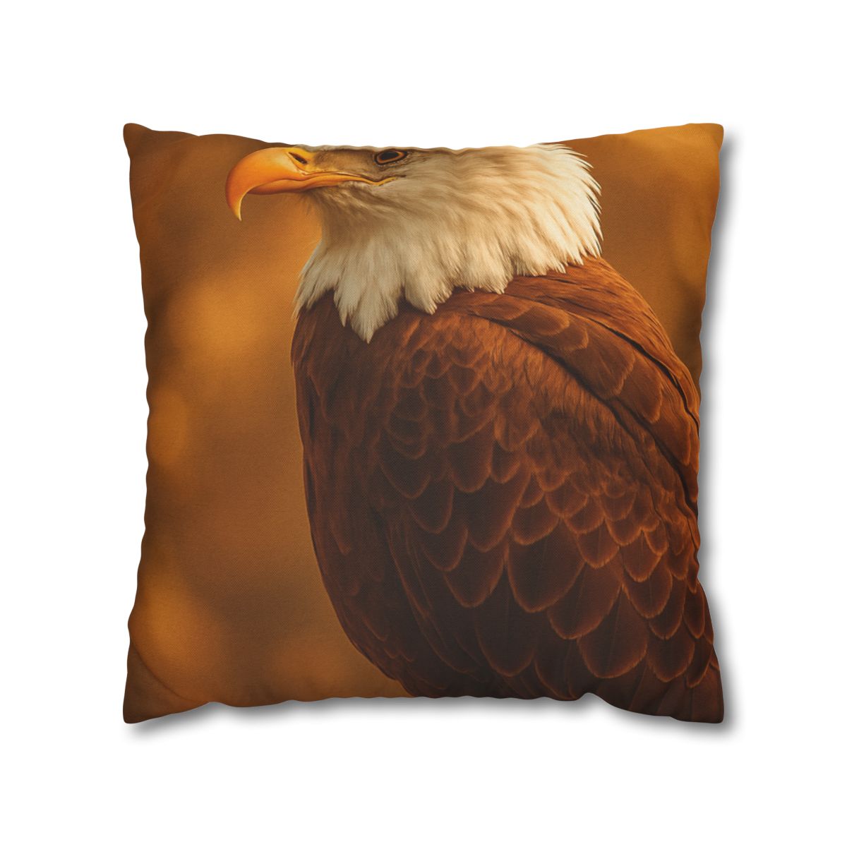 Golden Sentinel Bald Eagle Pillow Cases Pack Of 2