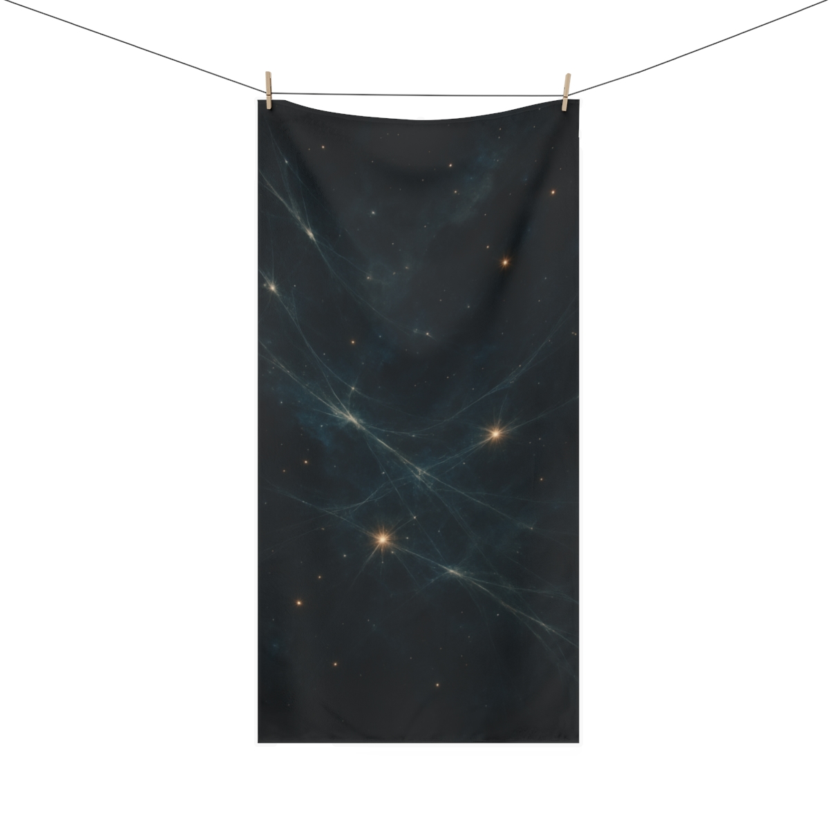 Gravitational Filament Tapestry trendy hand towels