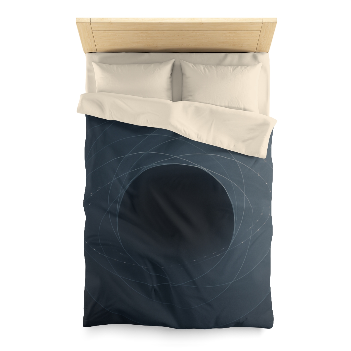 Gravitational Halo Lattice unique patterned duvets