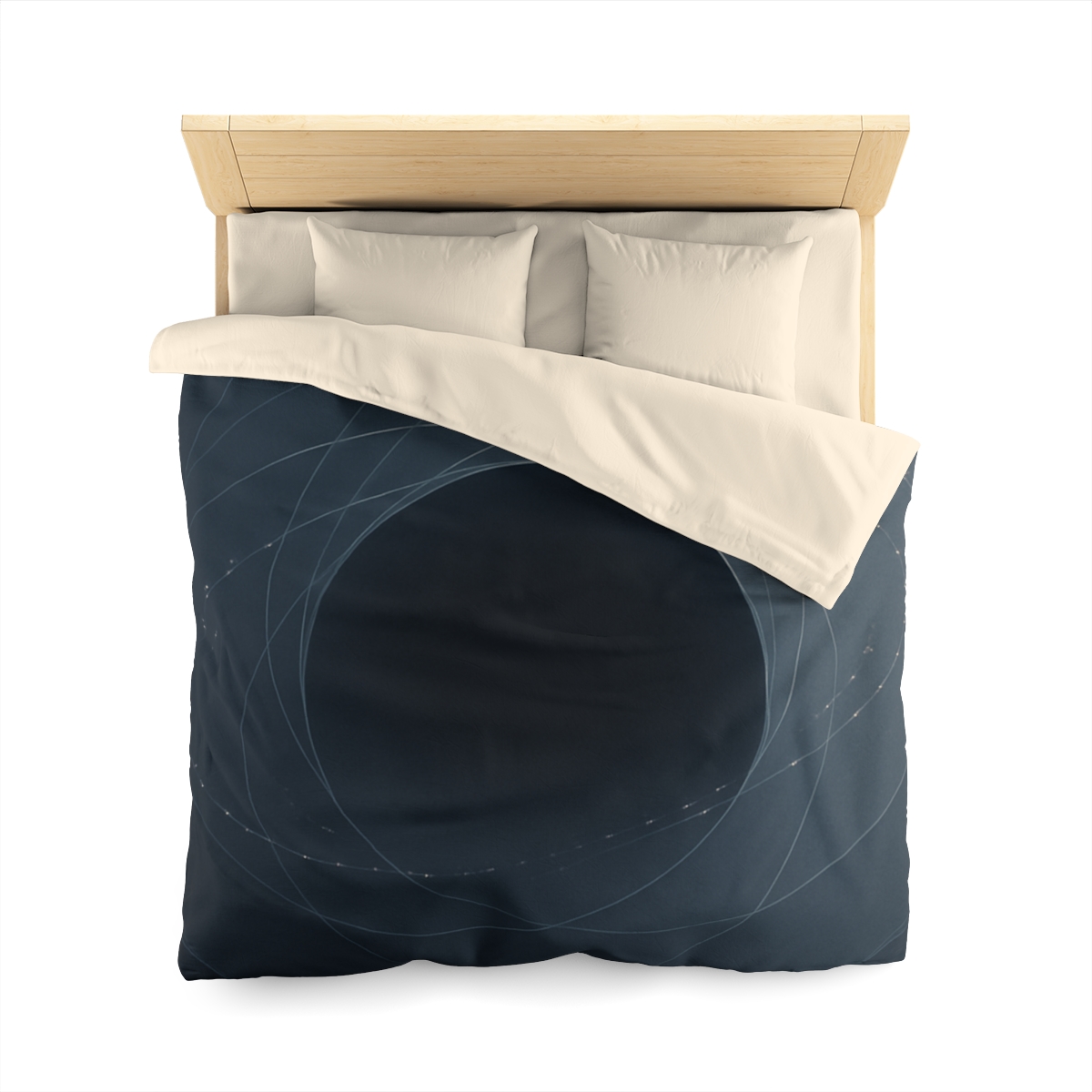 Gravitational Halo Lattice unique patterned duvets