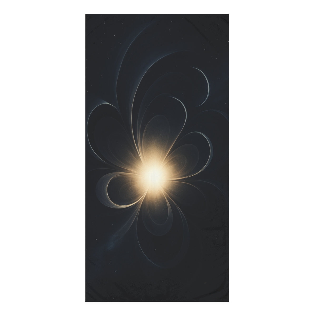 Gravitational Lens Bloom trendy hand towels