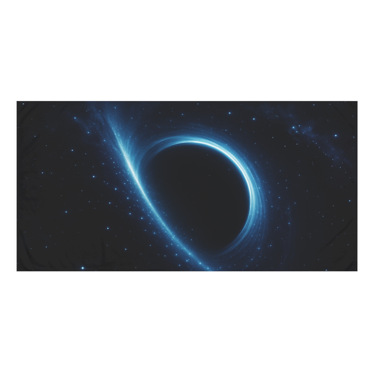 Gravitational Lens Mirage designer printed towels