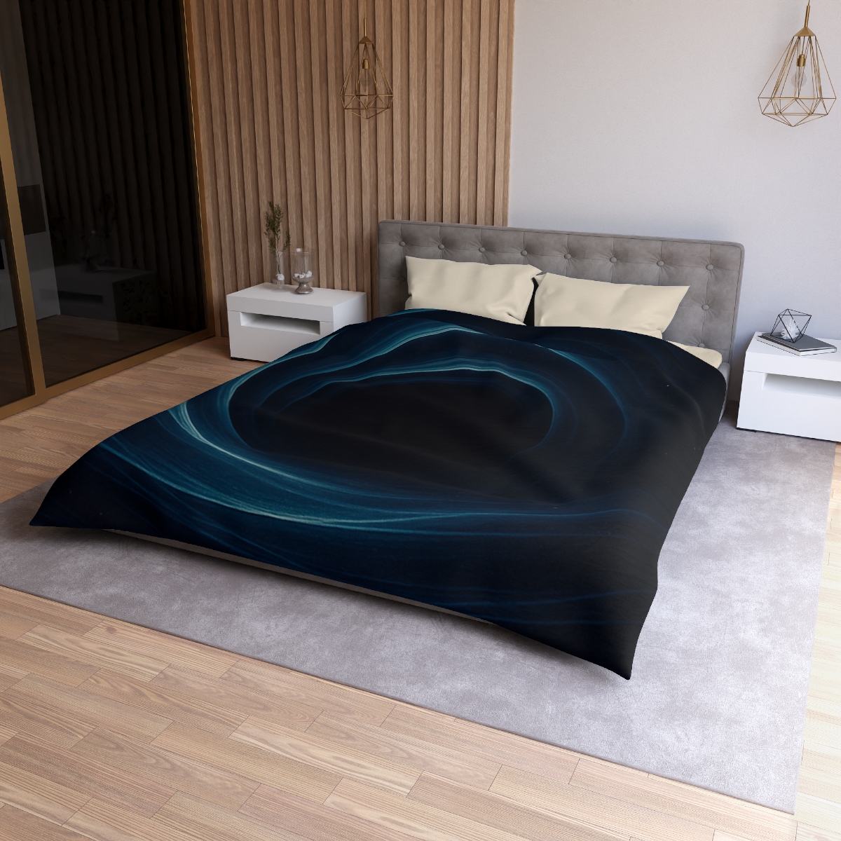 Gravitational Lens Mirage custom duvets
