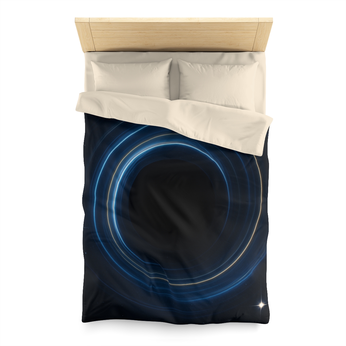 Gravitational Lens Mirage Rings unique patterned duvets