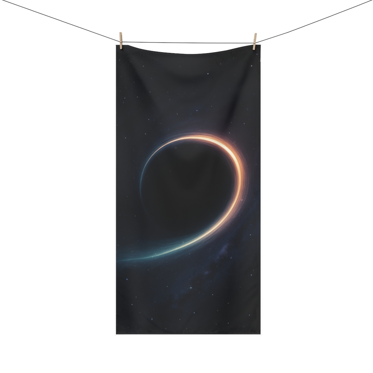 Gravitational Lens Prism Veil trendy hand towels