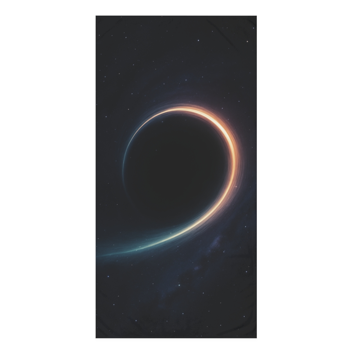 Gravitational Lens Prism Veil trendy hand towels