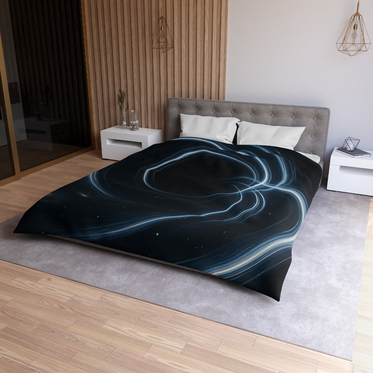 Gravitational Lensing Mirage stylish duvet covers