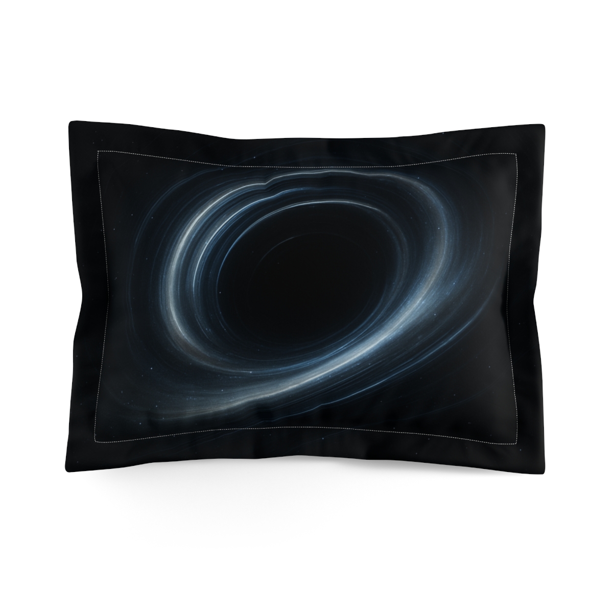 Gravitational Mirage Rings stylish throw pillows