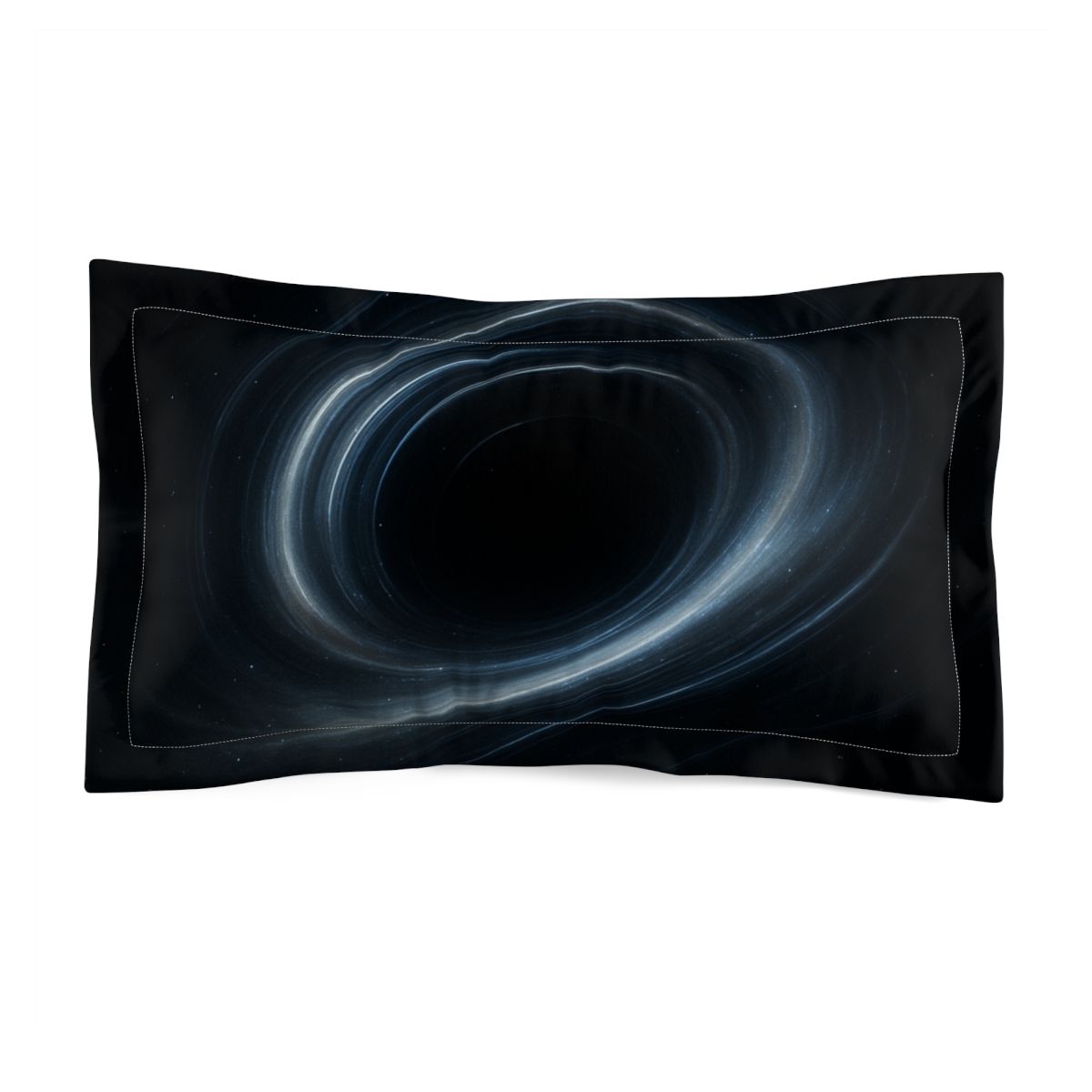Gravitational Mirage Rings stylish throw pillows