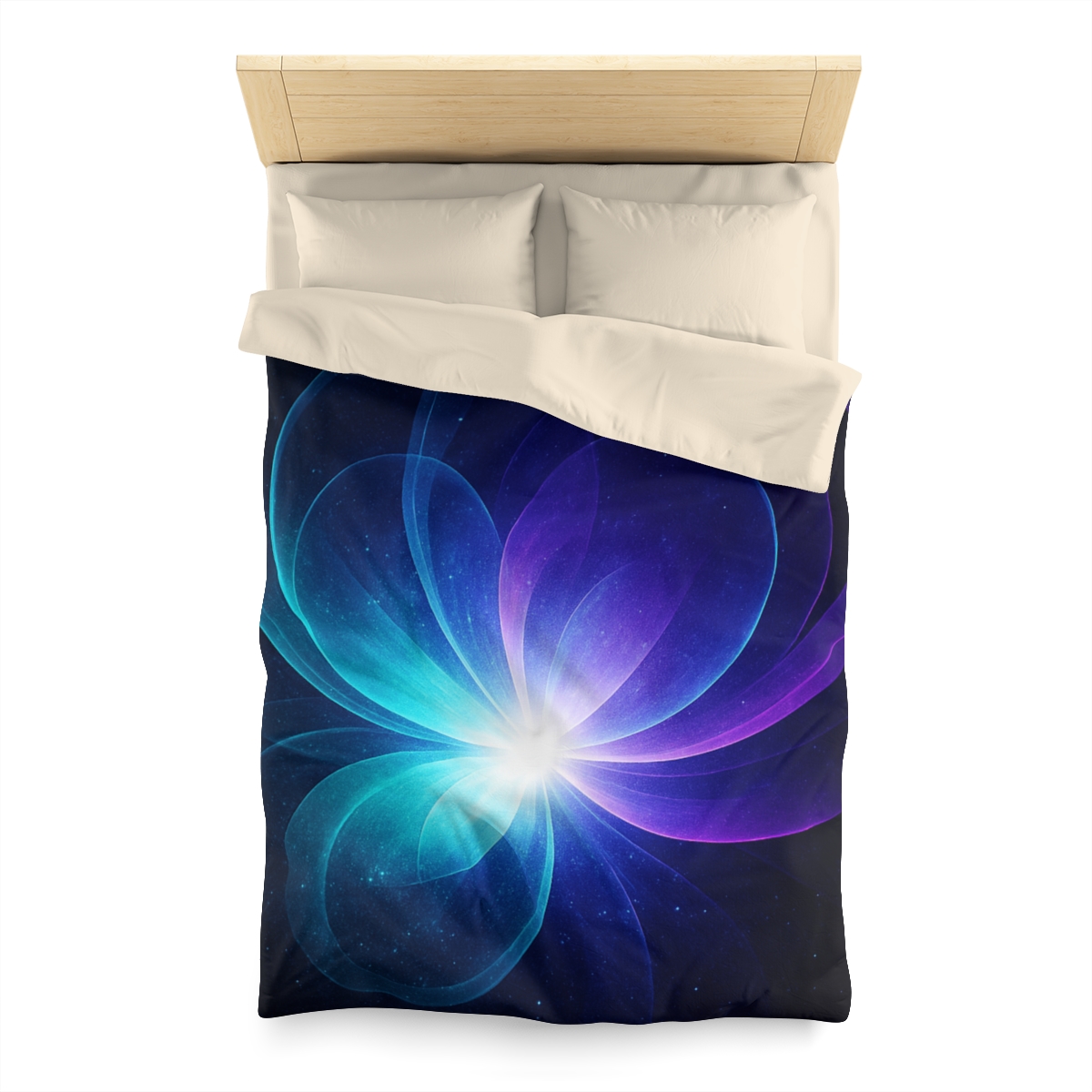 Gravitational Prism Bloom personalized bedding duvets