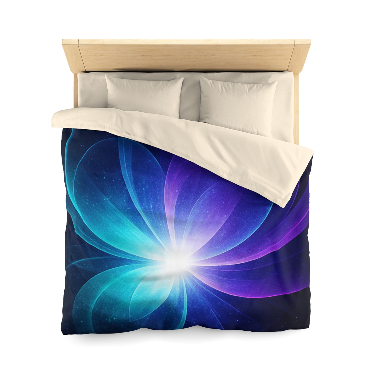 Gravitational Prism Bloom personalized bedding duvets