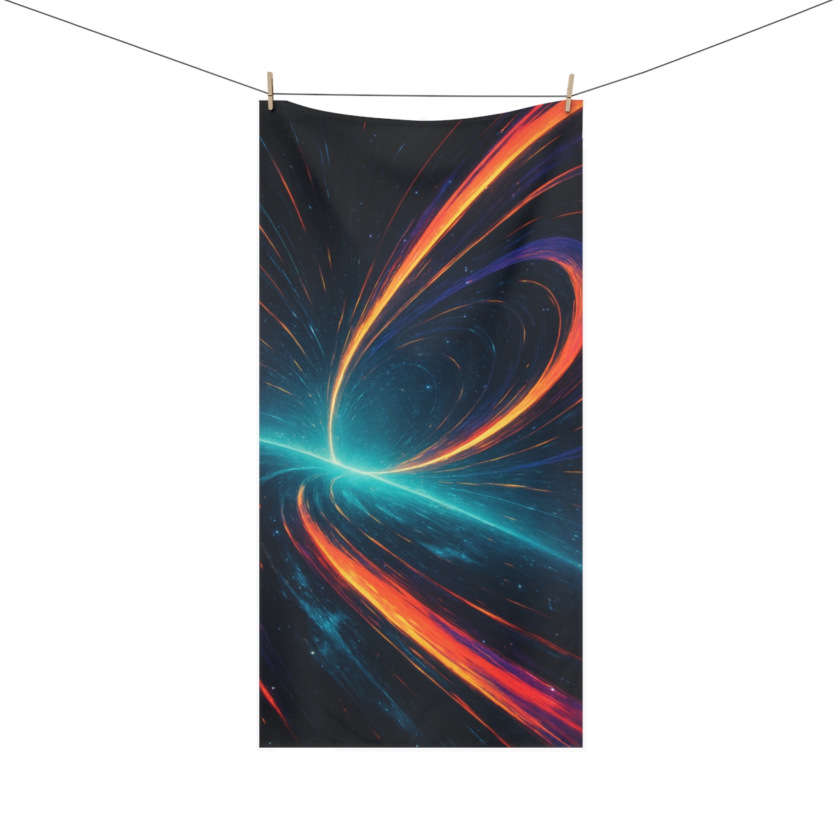 Gravitational Prism Tides stylish beach towels