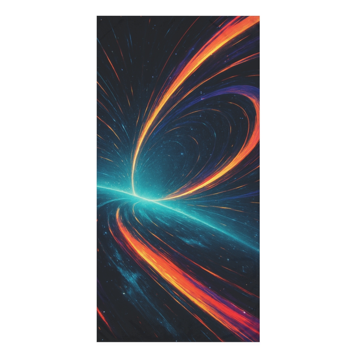 Gravitational Prism Tides stylish beach towels