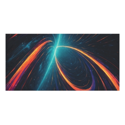 Gravitational Prism Tides stylish beach towels