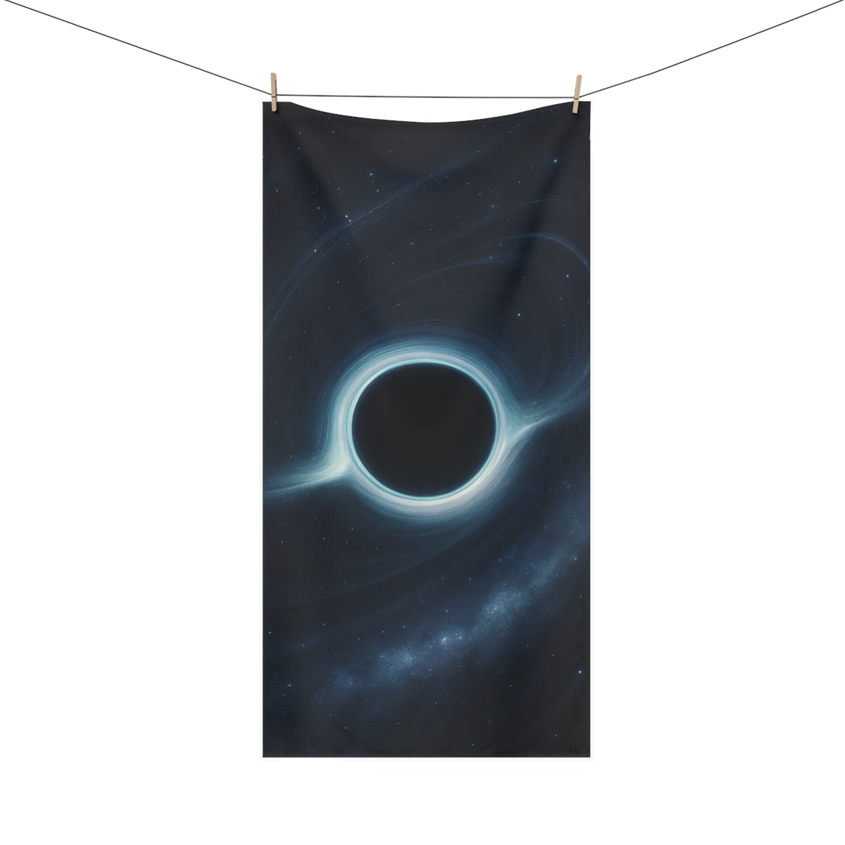 Gravitational Prism Veil designer printed towels