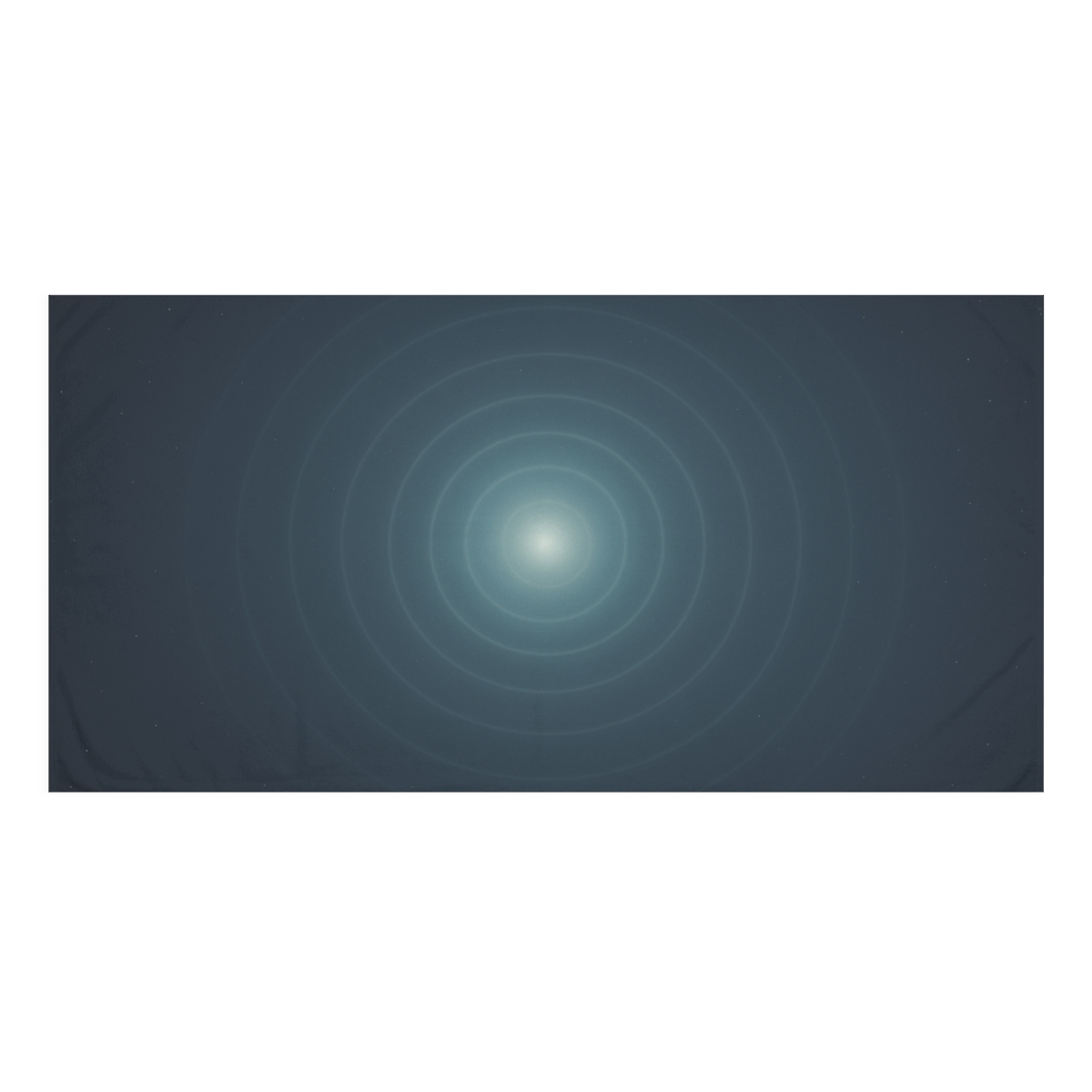 Gravitational Ripple Halo stylish beach towels