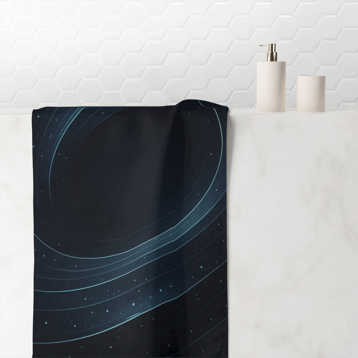 Gravity Lens Mirage Pool unique gift towels