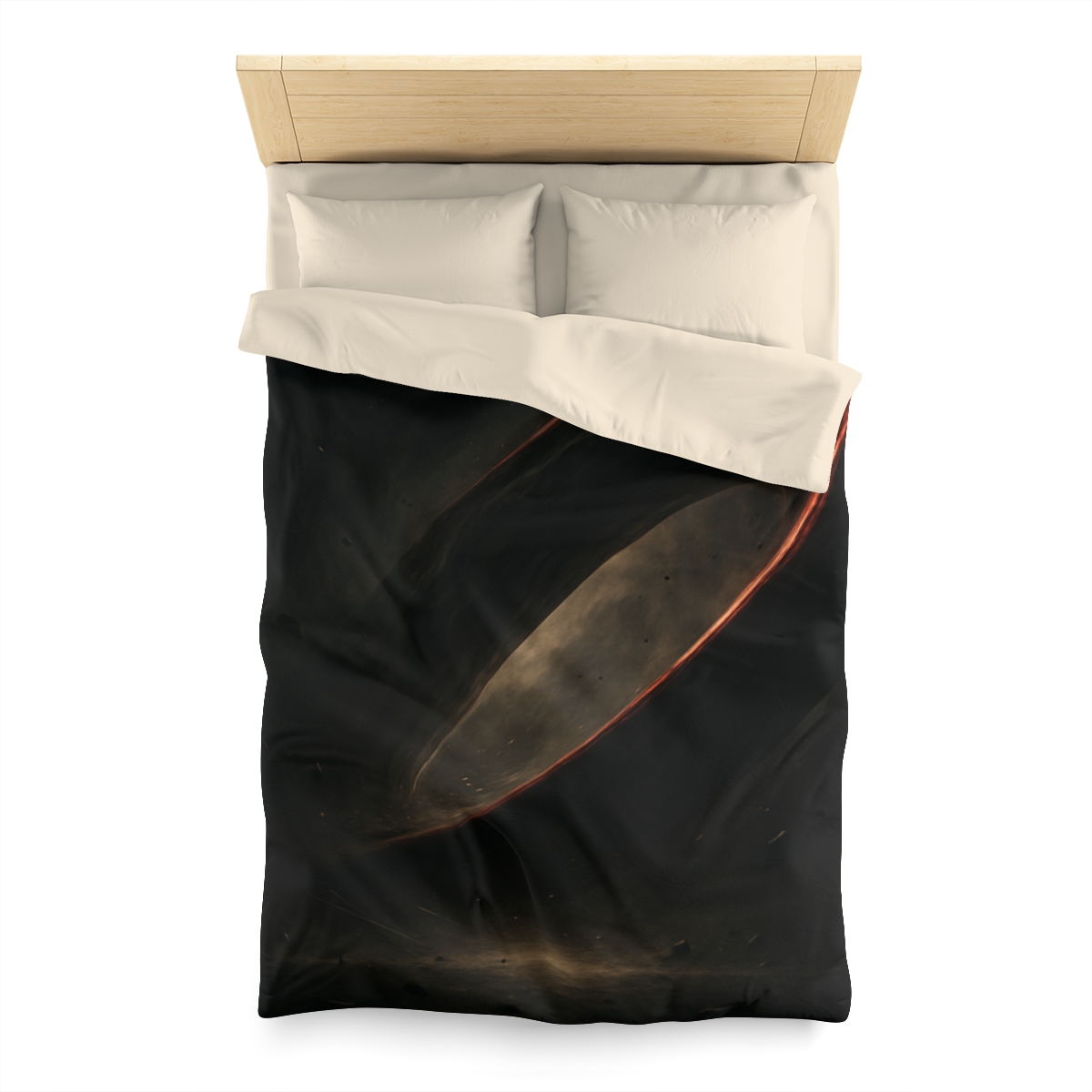 Gravity Ribbon Embrace designer printed duvets