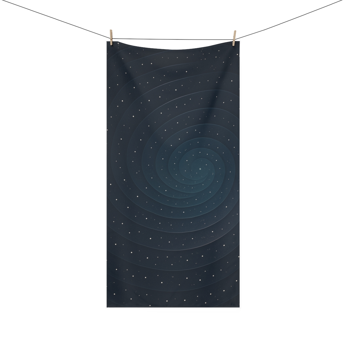 Gravity Ripple Star Tapestry designer printed towels