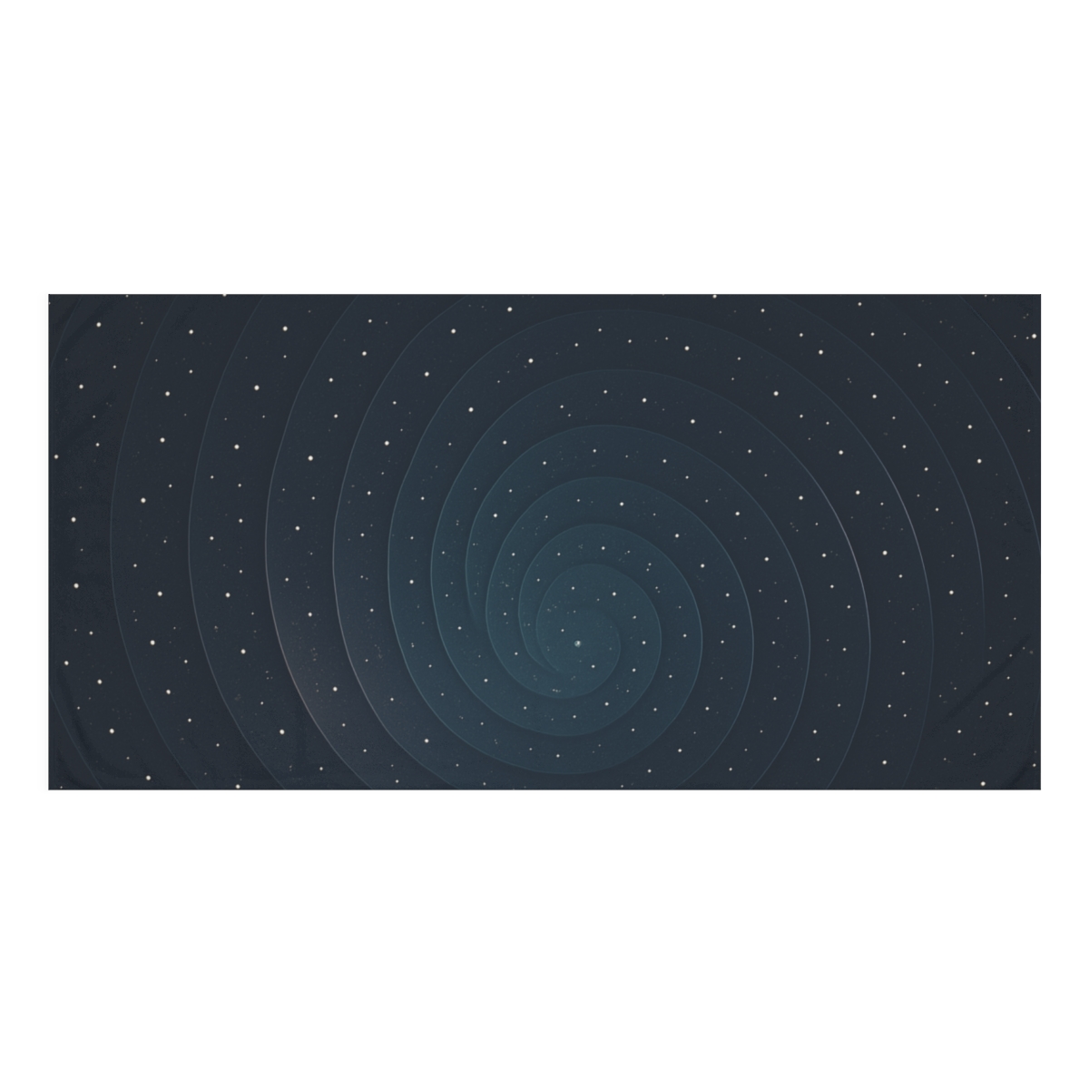 Gravity Ripple Star Tapestry designer printed towels