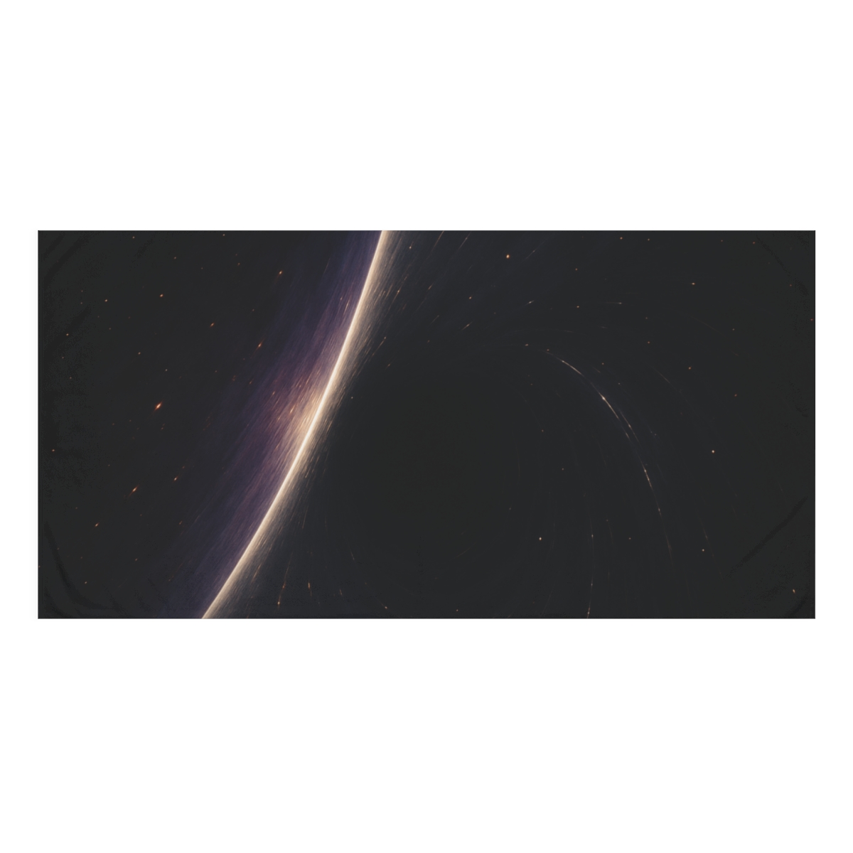 Gravity Well Horizon stylish beach towels