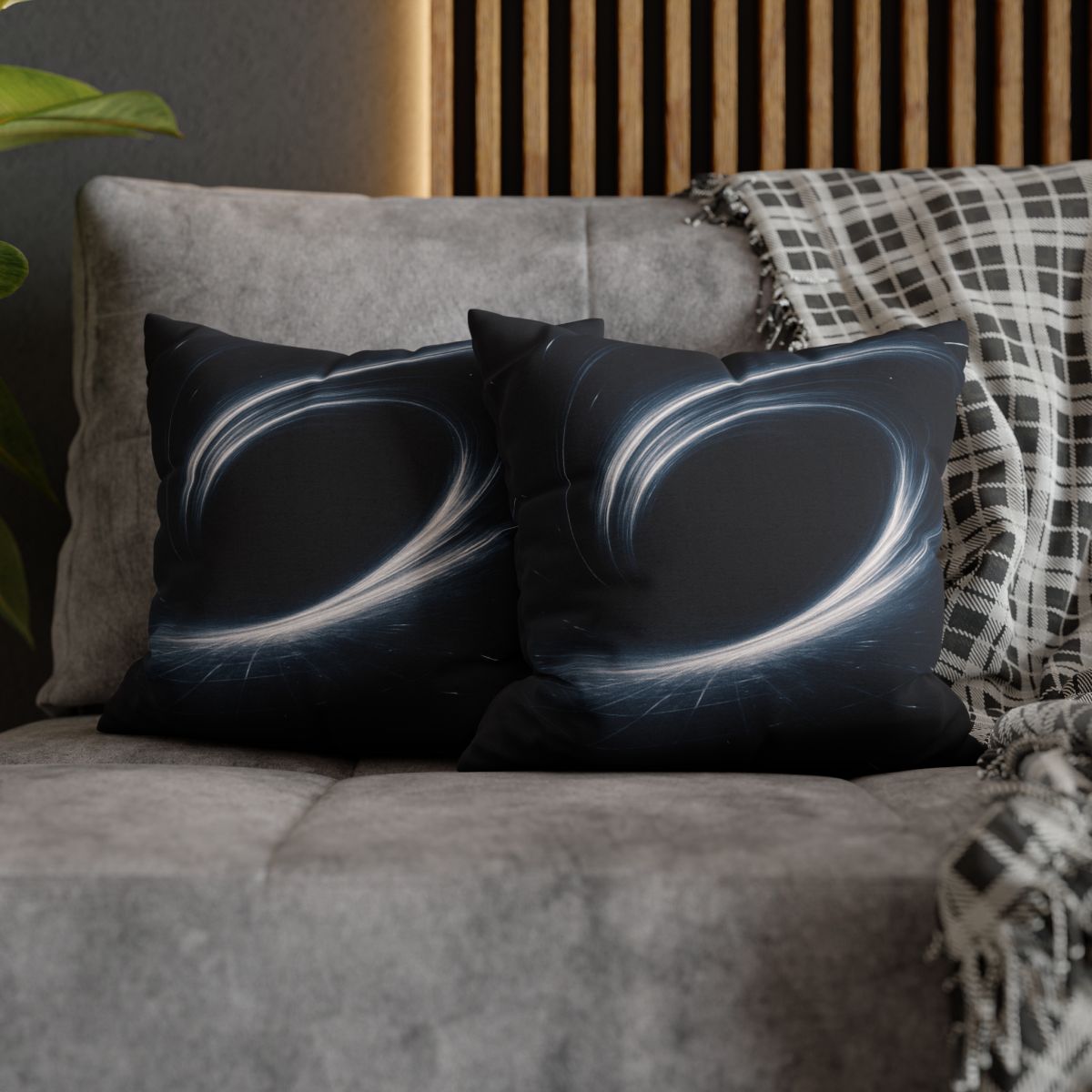 Gravity Well Vortex designer print pillow cases