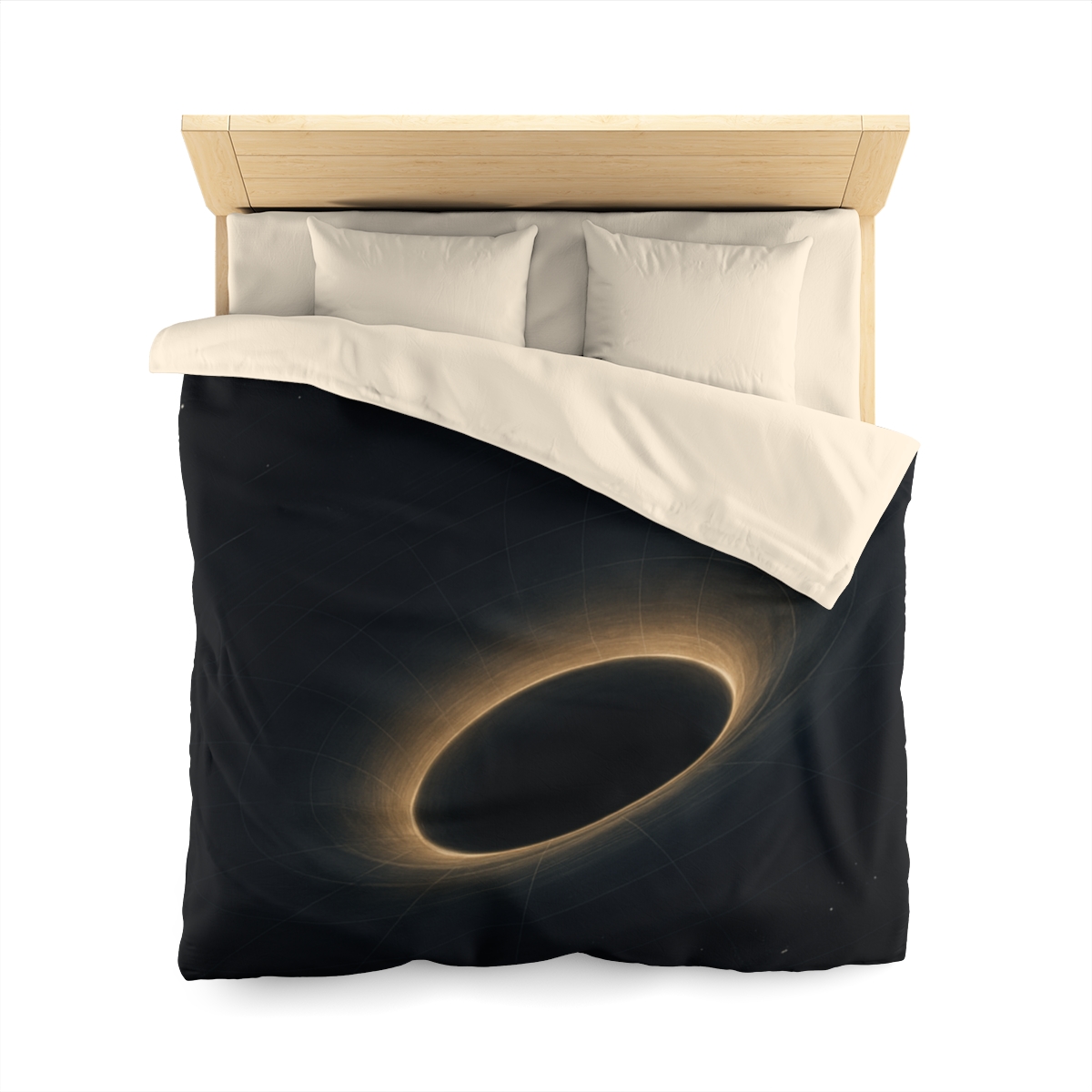 Gravity Well Vortex personalized bedding duvets