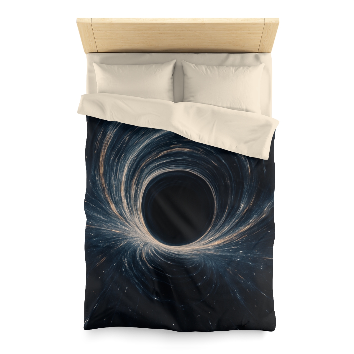 Gravity Well Vortex personalized bedding duvets