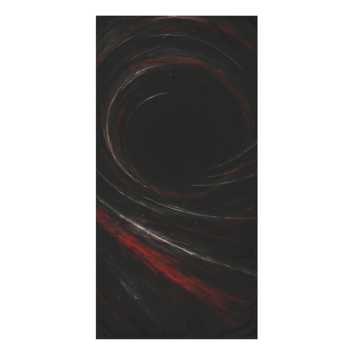 Gravity Well Vortex Pattern designer printed towels