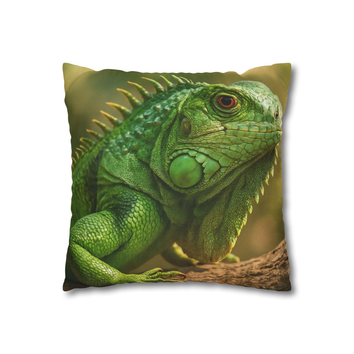 Green Iguana Sun Poise stylish decorative pillowcases