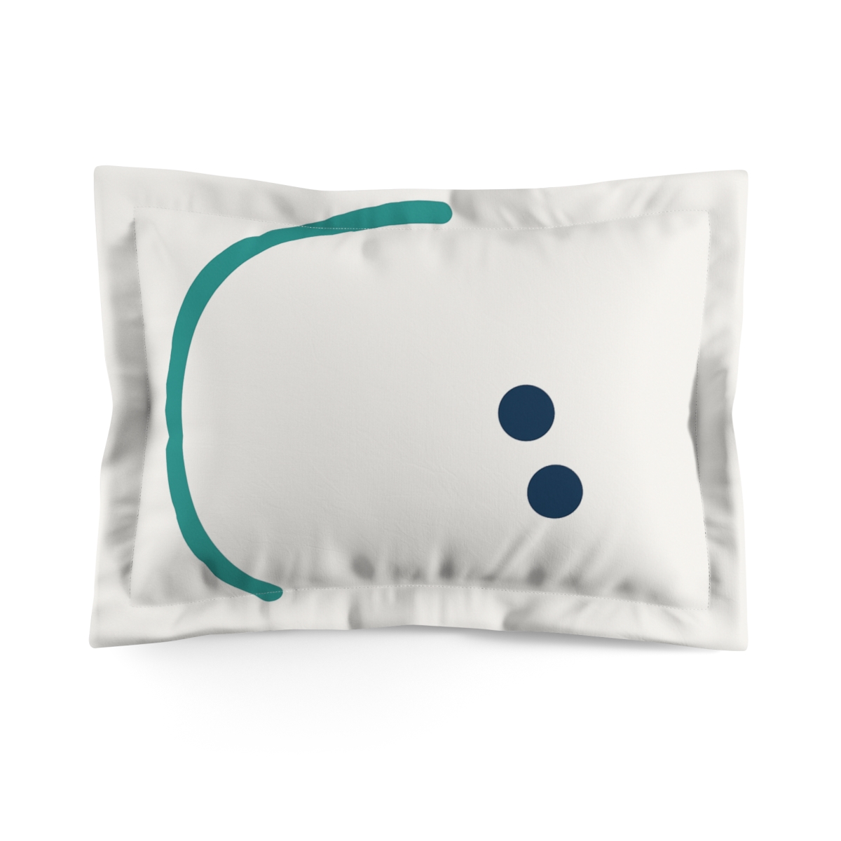 Half Arc Corner Pause custom pillows