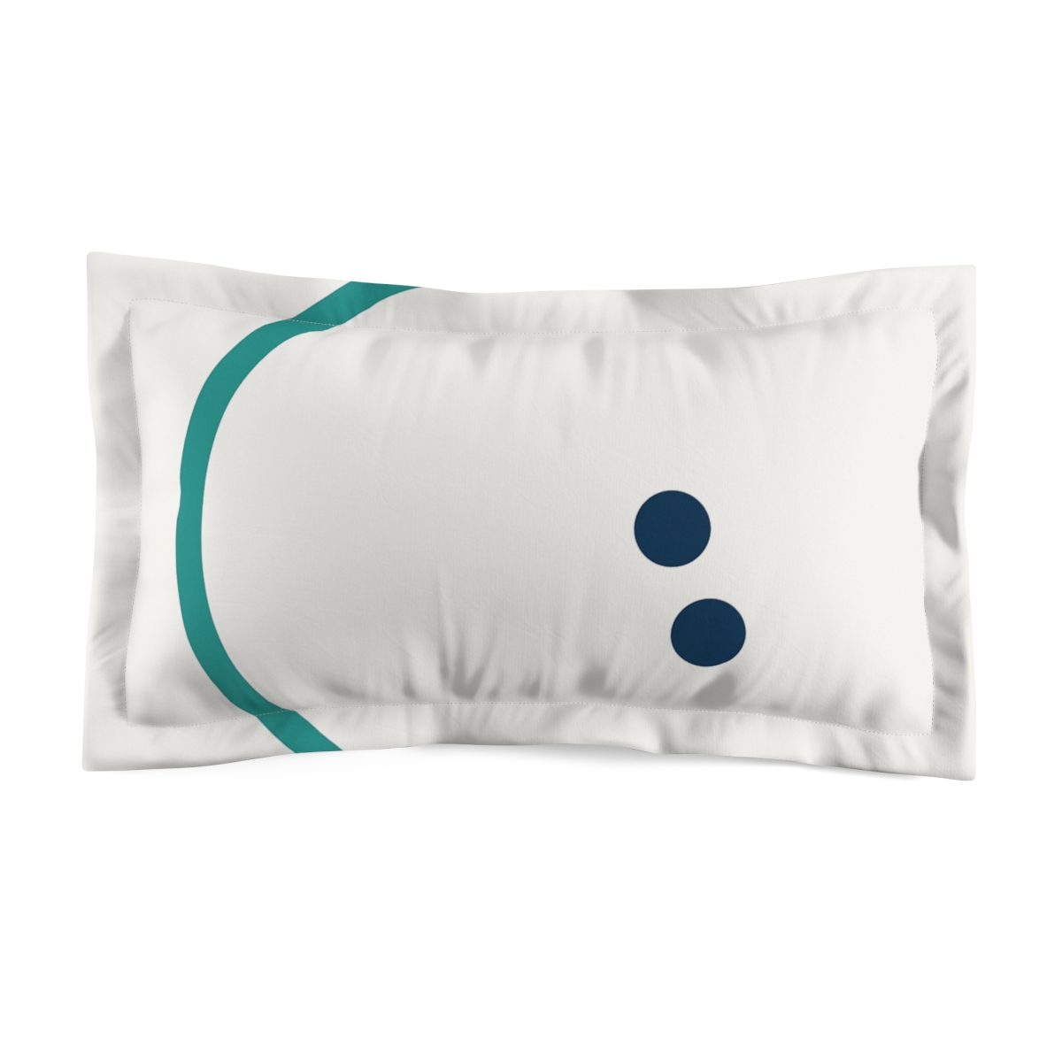 Half Arc Corner Pause custom pillows