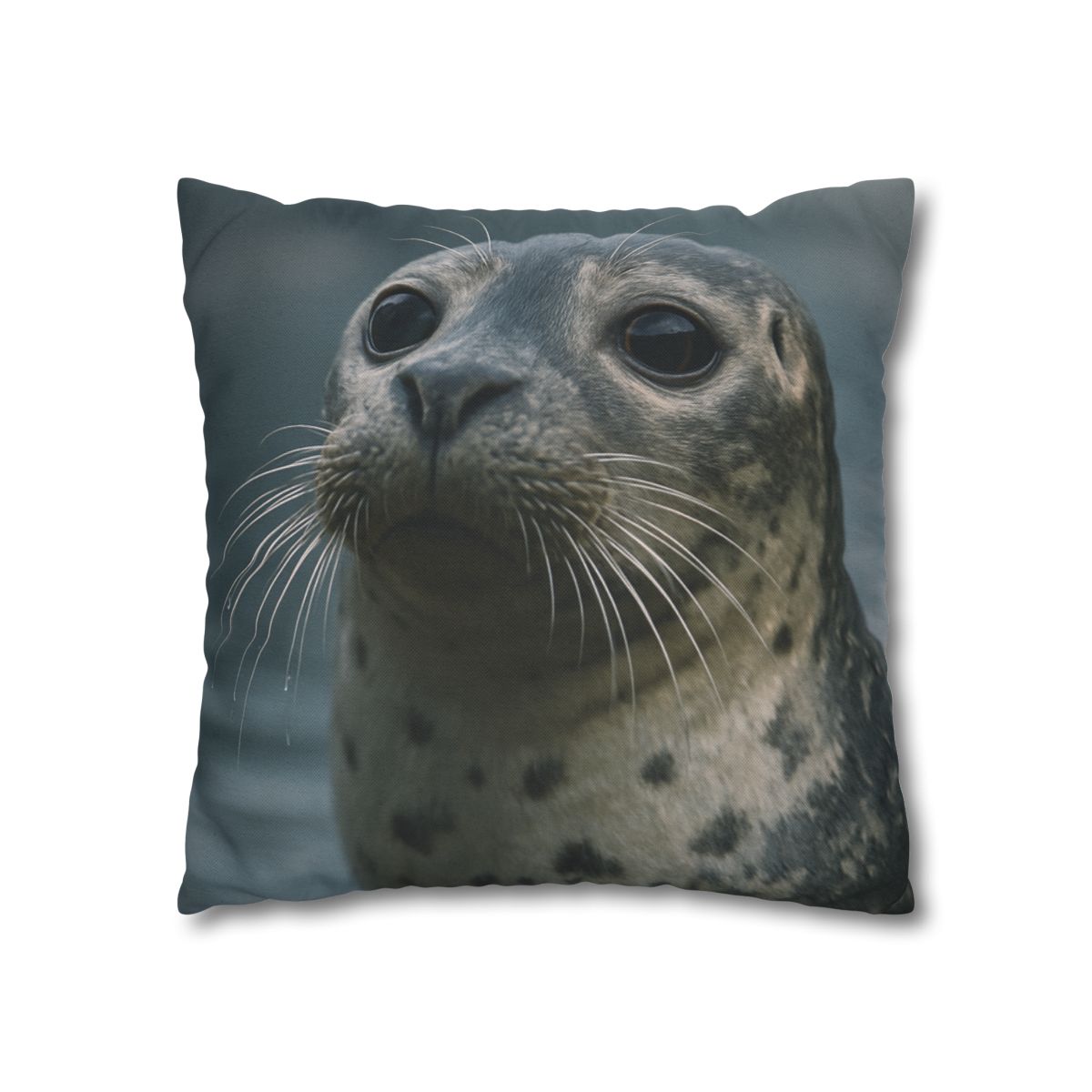 Harbor Seal Serene Gaze trendy patterned pillow cases