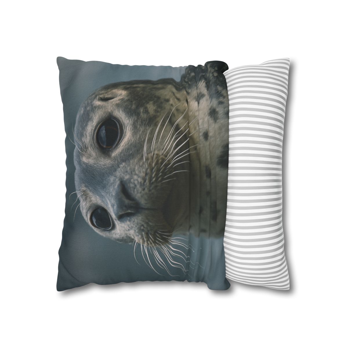 Harbor Seal Serene Gaze trendy patterned pillow cases