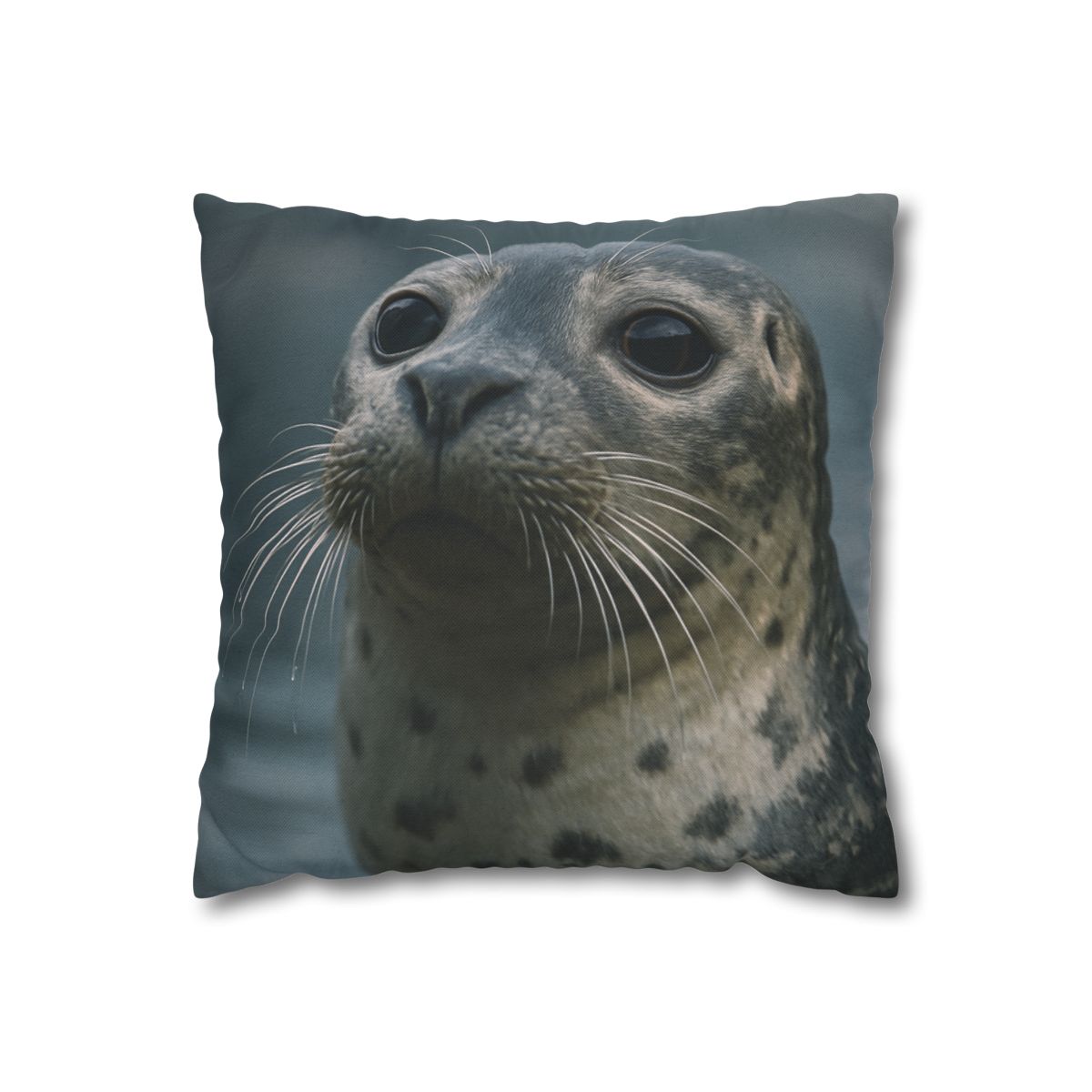 Harbor Seal Serene Gaze trendy patterned pillow cases