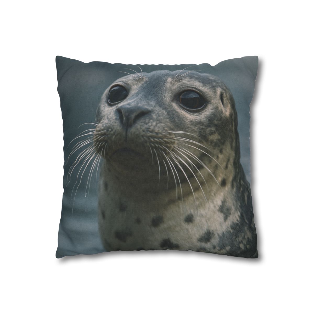 Harbor Seal Serene Gaze trendy patterned pillow cases