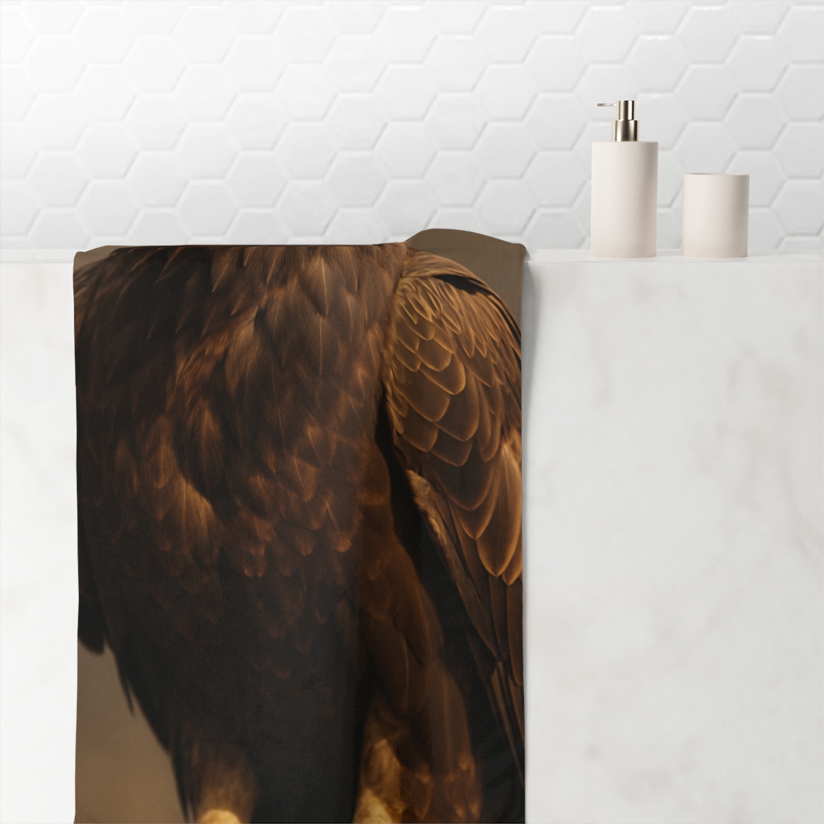 Highwind Sovereign Golden Eagle trendy hand towels