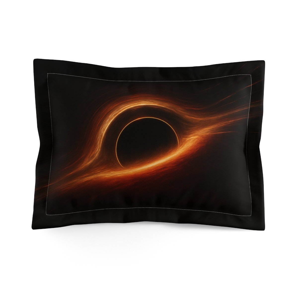 Horizon Of A Black Hole Silhouette comfortable bed pillows