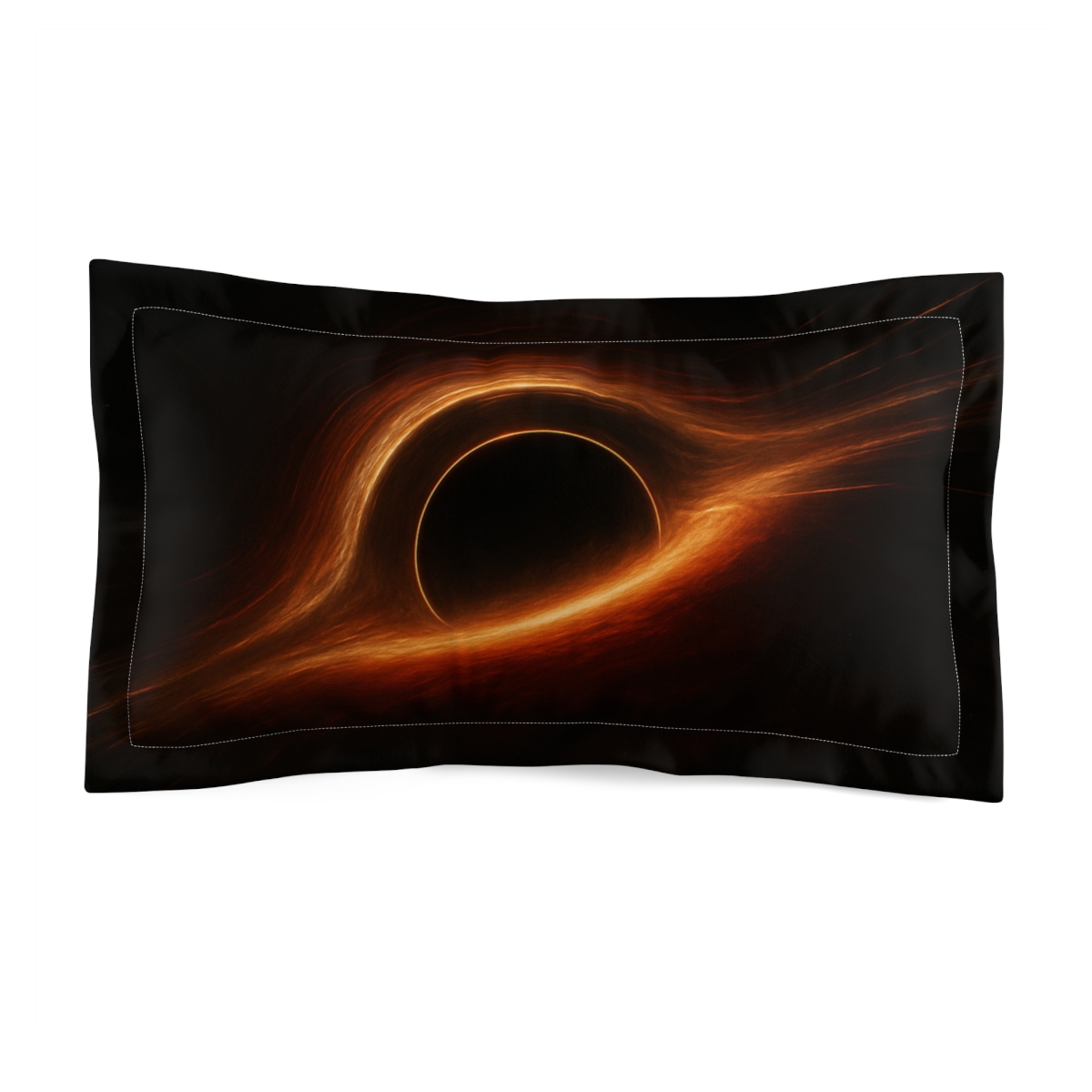 Horizon Of A Black Hole Silhouette comfortable bed pillows