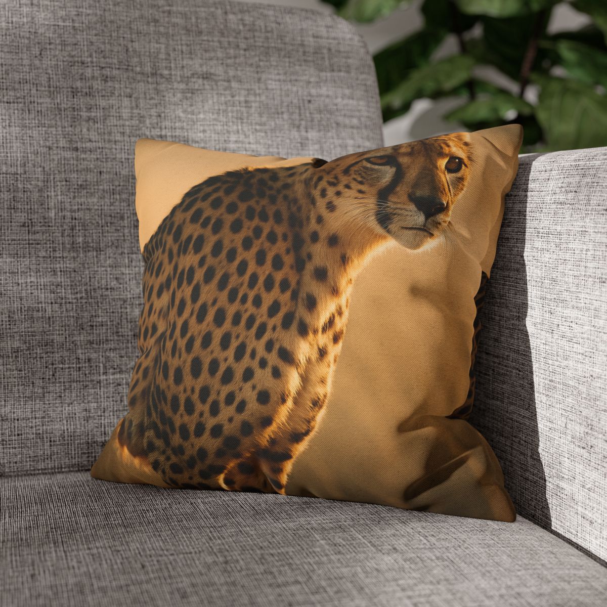 Horizon Runner Cheetah soft cotton pillow cases