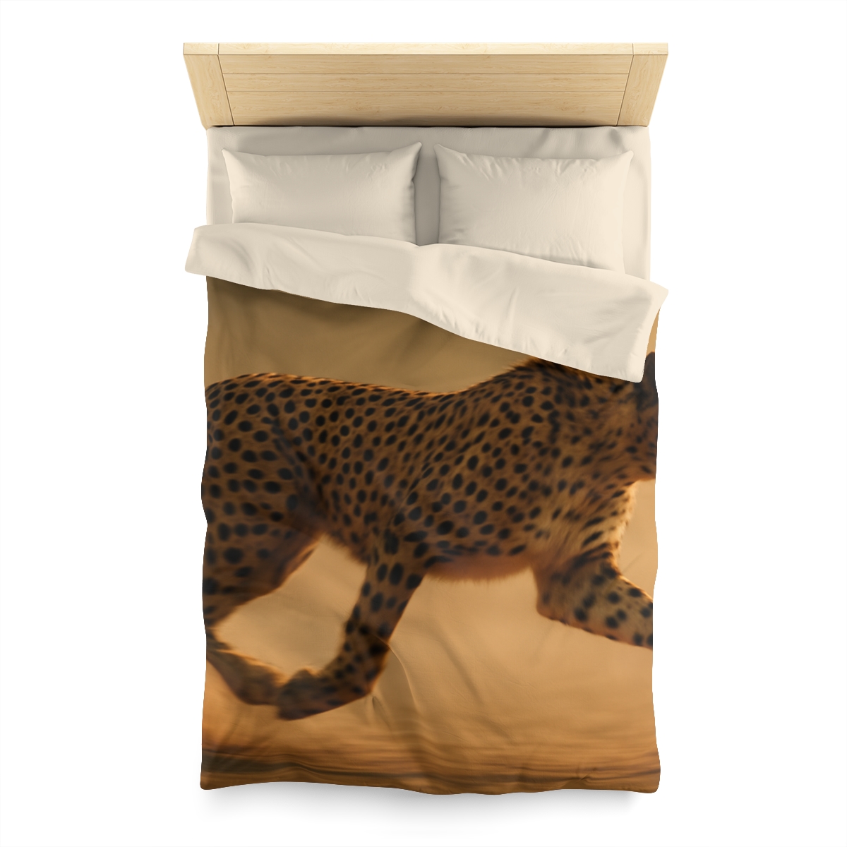 Horizon Sprint Cheetah soft comforter duvets