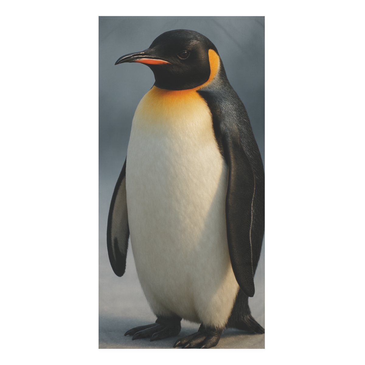 Ice Light Emperor Penguin unique gift towels