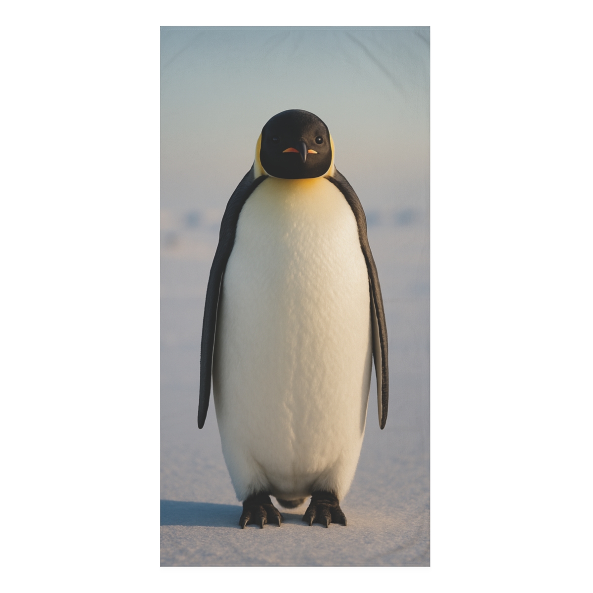 Ice March Emperor Penguin unique gift towels