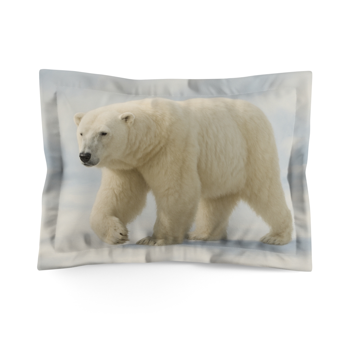 Ice Roamer Polar Bear custom pillows